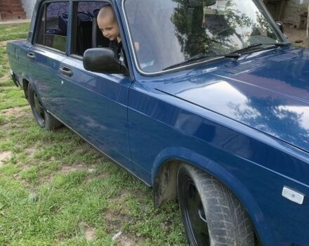 Синій ВАЗ 2107, об'ємом двигуна 1.5 л та пробігом 1 тис. км за 1000 $, фото 2 на Automoto.ua