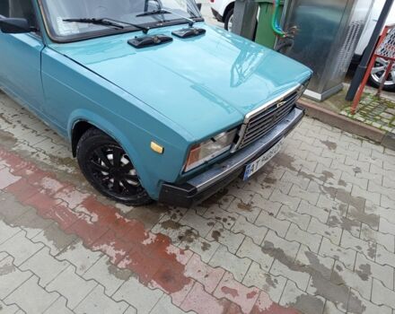 Синий ВАЗ 2107, объемом двигателя 1.5 л и пробегом 150 тыс. км за 699 $, фото 1 на Automoto.ua