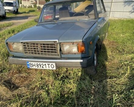 Синий ВАЗ 2107, объемом двигателя 0 л и пробегом 65 тыс. км за 350 $, фото 1 на Automoto.ua