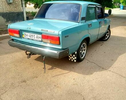 Синий ВАЗ 2107, объемом двигателя 1.6 л и пробегом 170 тыс. км за 1400 $, фото 5 на Automoto.ua