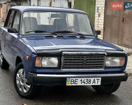 Синий ВАЗ 2107, объемом двигателя 1.45 л и пробегом 39 тыс. км за 1750 $, фото 8 на Automoto.ua