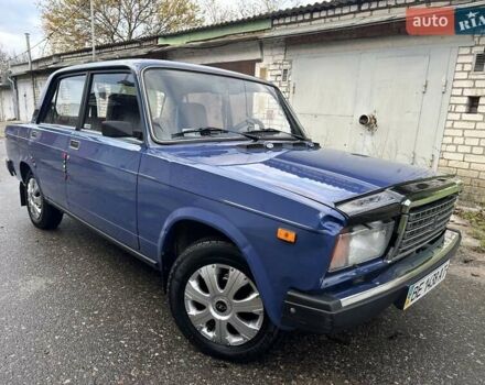 Синий ВАЗ 2107, объемом двигателя 1.45 л и пробегом 39 тыс. км за 1750 $, фото 3 на Automoto.ua