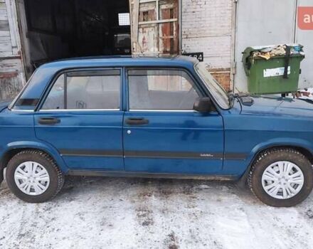Синий ВАЗ 2107, объемом двигателя 1.5 л и пробегом 77 тыс. км за 1200 $, фото 3 на Automoto.ua
