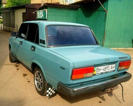 Синий ВАЗ 2107, объемом двигателя 1.6 л и пробегом 170 тыс. км за 1400 $, фото 4 на Automoto.ua