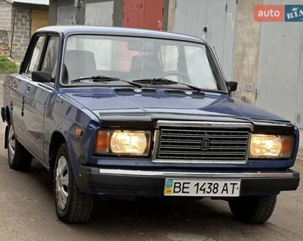 Синий ВАЗ 2107, объемом двигателя 1.45 л и пробегом 40 тыс. км за 1650 $, фото 5 на Automoto.ua