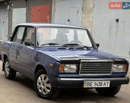 Синий ВАЗ 2107, объемом двигателя 1.45 л и пробегом 40 тыс. км за 1650 $, фото 3 на Automoto.ua