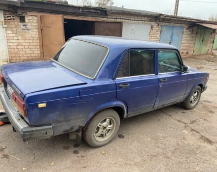 Синий ВАЗ 2107, объемом двигателя 1.5 л и пробегом 200 тыс. км за 900 $, фото 4 на Automoto.ua