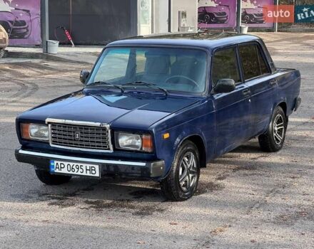 ВАЗ 2107 2003 в Запорожье на Automoto.ua Синий ВАЗ 2107, объемом двигателя 1.45 л и пробегом 250 тыс. км за 900 $, фото 1 на Automoto.ua