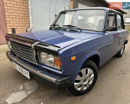Синий ВАЗ 2107, объемом двигателя 1.45 л и пробегом 40 тыс. км за 1650 $, фото 2 на Automoto.ua