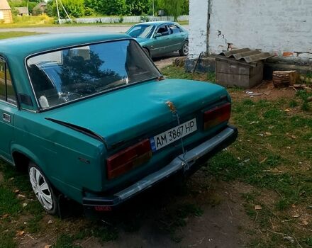 Синий ВАЗ 2107, объемом двигателя 1.6 л и пробегом 0 тыс. км за 450 $, фото 2 на Automoto.ua