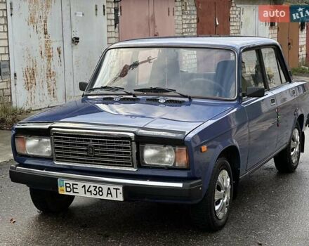Синій ВАЗ 2107, об'ємом двигуна 1.45 л та пробігом 39 тис. км за 1650 $, фото 6 на Automoto.ua