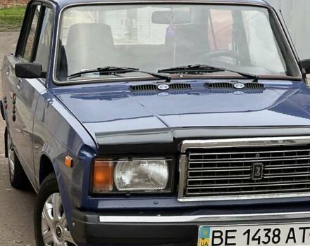 Синий ВАЗ 2107, объемом двигателя 1.45 л и пробегом 40 тыс. км за 1650 $, фото 7 на Automoto.ua