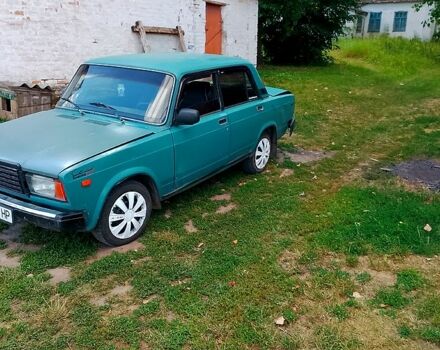 Синий ВАЗ 2107, объемом двигателя 1.6 л и пробегом 0 тыс. км за 450 $, фото 1 на Automoto.ua