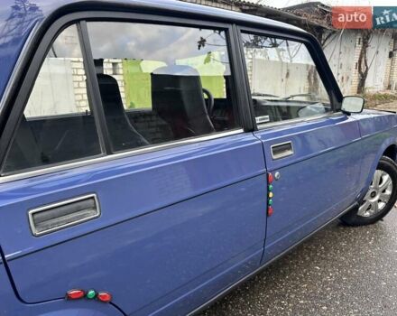 Синий ВАЗ 2107, объемом двигателя 1.45 л и пробегом 40 тыс. км за 1650 $, фото 14 на Automoto.ua
