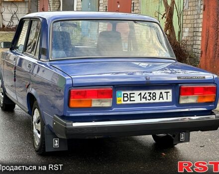 Синий ВАЗ 2107, объемом двигателя 1.5 л и пробегом 167 тыс. км за 1850 $, фото 5 на Automoto.ua