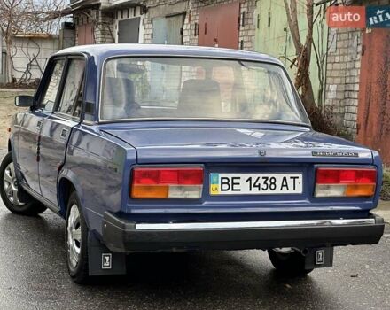 Синій ВАЗ 2107, об'ємом двигуна 1.45 л та пробігом 39 тис. км за 1650 $, фото 10 на Automoto.ua