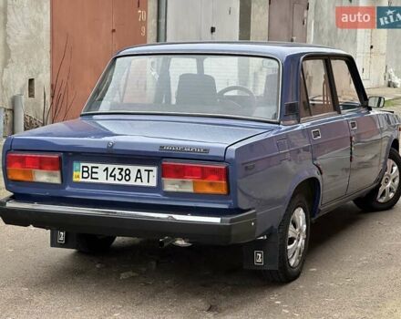 Синий ВАЗ 2107, объемом двигателя 1.45 л и пробегом 40 тыс. км за 1650 $, фото 11 на Automoto.ua