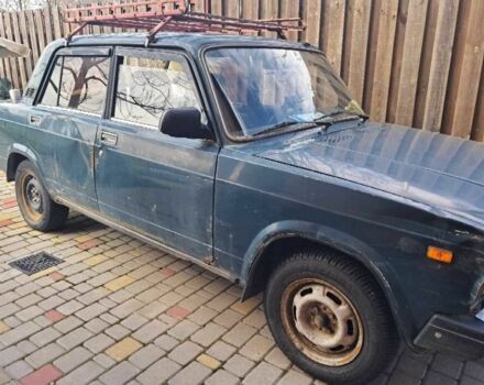 Синий ВАЗ 2107, объемом двигателя 1.5 л и пробегом 100 тыс. км за 668 $, фото 1 на Automoto.ua