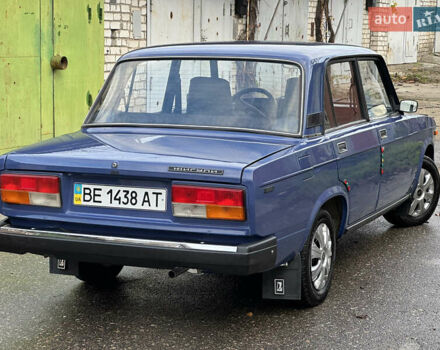 Синій ВАЗ 2107, об'ємом двигуна 1.45 л та пробігом 39 тис. км за 1850 $, фото 14 на Automoto.ua