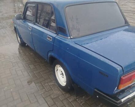 Синий ВАЗ 2107, объемом двигателя 1.57 л и пробегом 153 тыс. км за 1350 $, фото 8 на Automoto.ua