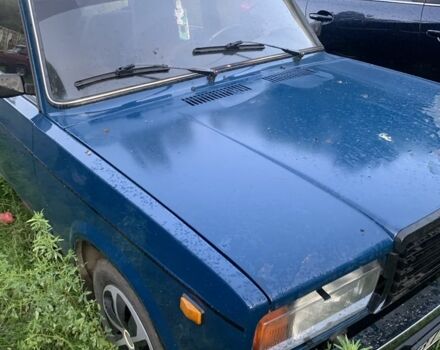 Синий ВАЗ 2107, объемом двигателя 1.5 л и пробегом 3 тыс. км за 1000 $, фото 2 на Automoto.ua