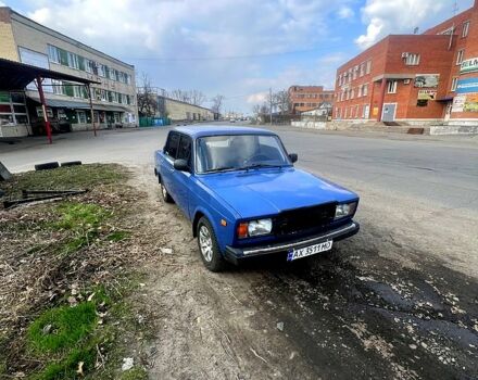 Синій ВАЗ 2107, об'ємом двигуна 1.5 л та пробігом 180 тис. км за 1300 $, фото 1 на Automoto.ua