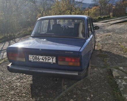 Синий ВАЗ 2107, объемом двигателя 1.5 л и пробегом 77 тыс. км за 1612 $, фото 6 на Automoto.ua
