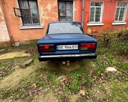 Синий ВАЗ 2107, объемом двигателя 1.5 л и пробегом 100 тыс. км за 650 $, фото 3 на Automoto.ua