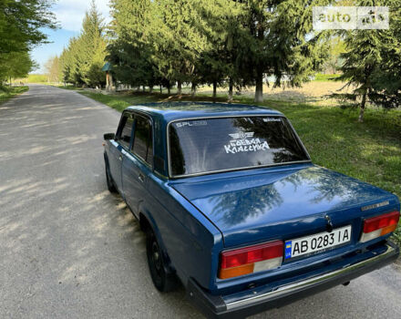 Синий ВАЗ 2107, объемом двигателя 1.45 л и пробегом 75 тыс. км за 2200 $, фото 6 на Automoto.ua