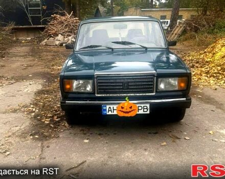 Синий ВАЗ 2107, объемом двигателя 1.5 л и пробегом 76 тыс. км за 900 $, фото 1 на Automoto.ua