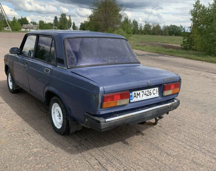 Синий ВАЗ 2107, объемом двигателя 1.45 л и пробегом 167 тыс. км за 800 $, фото 2 на Automoto.ua