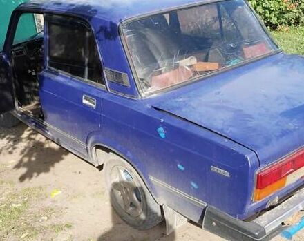 Синий ВАЗ 2107, объемом двигателя 1.5 л и пробегом 59 тыс. км за 1000 $, фото 3 на Automoto.ua