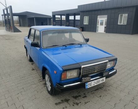 Синій ВАЗ 2107, об'ємом двигуна 1.5 л та пробігом 138 тис. км за 750 $, фото 2 на Automoto.ua