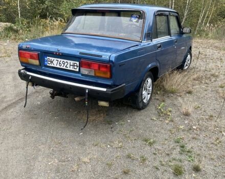 Синий ВАЗ 2107, объемом двигателя 1.5 л и пробегом 50 тыс. км за 850 $, фото 2 на Automoto.ua