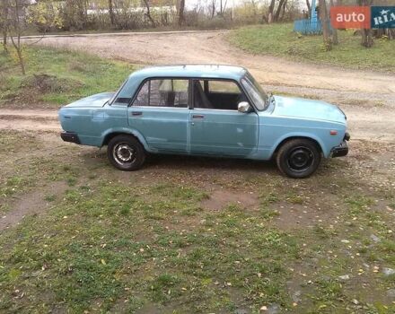 Синий ВАЗ 2107, объемом двигателя 1.45 л и пробегом 76 тыс. км за 500 $, фото 5 на Automoto.ua