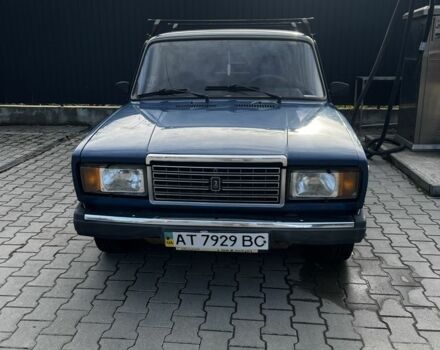 Синий ВАЗ 2107, объемом двигателя 1.5 л и пробегом 40 тыс. км за 1309 $, фото 1 на Automoto.ua