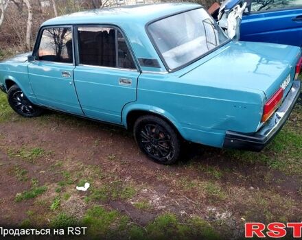 Синий ВАЗ 2107, объемом двигателя 1.6 л и пробегом 254 тыс. км за 770 $, фото 3 на Automoto.ua