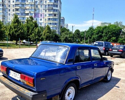 Синий ВАЗ 2107, объемом двигателя 1.5 л и пробегом 80 тыс. км за 1200 $, фото 4 на Automoto.ua