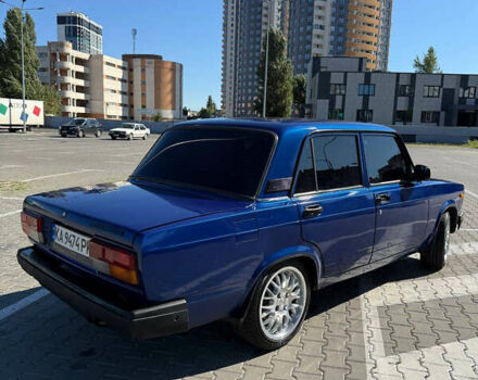 Синий ВАЗ 2107, объемом двигателя 1.5 л и пробегом 85 тыс. км за 1799 $, фото 4 на Automoto.ua