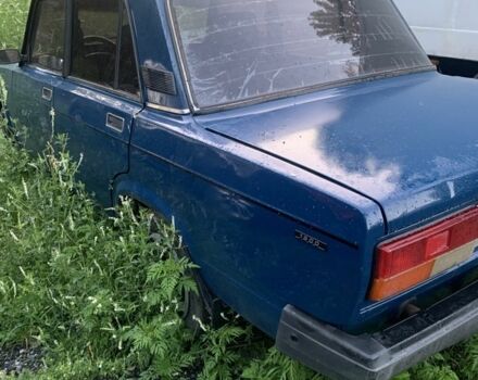 Синий ВАЗ 2107, объемом двигателя 1.5 л и пробегом 3 тыс. км за 1000 $, фото 3 на Automoto.ua