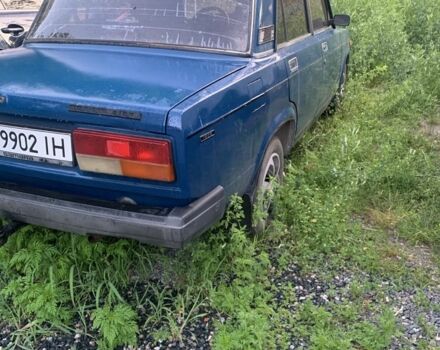 Синий ВАЗ 2107, объемом двигателя 1.5 л и пробегом 3 тыс. км за 1000 $, фото 4 на Automoto.ua
