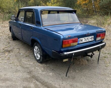 Синий ВАЗ 2107, объемом двигателя 1.5 л и пробегом 50 тыс. км за 850 $, фото 1 на Automoto.ua