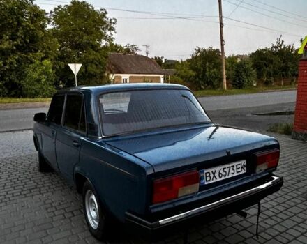 Синій ВАЗ 2107, об'ємом двигуна 1.5 л та пробігом 137 тис. км за 1349 $, фото 5 на Automoto.ua