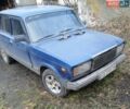 Синий ВАЗ 2107, объемом двигателя 1.45 л и пробегом 160 тыс. км за 600 $, фото 1 на Automoto.ua