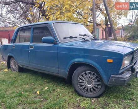 ВАЗ 2107 2004 в Онуфриевке на Automoto.ua Синий ВАЗ 2107, объемом двигателя 1.45 л и пробегом 270 тыс. км за 1400 $, фото 18 на Automoto.ua