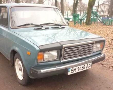 Синий ВАЗ 2107, объемом двигателя 1.5 л и пробегом 51 тыс. км за 1100 $, фото 2 на Automoto.ua