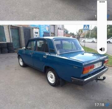 Синій ВАЗ 2107, об'ємом двигуна 1.5 л та пробігом 330 тис. км за 1650 $, фото 1 на Automoto.ua