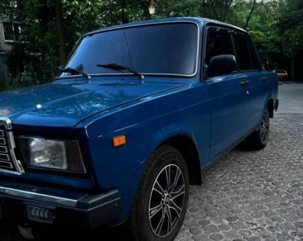 Синий ВАЗ 2107, объемом двигателя 1.5 л и пробегом 100 тыс. км за 1600 $, фото 3 на Automoto.ua