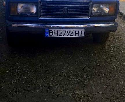 Синий ВАЗ 2107, объемом двигателя 1.6 л и пробегом 21 тыс. км за 1100 $, фото 3 на Automoto.ua