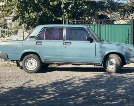 Синий ВАЗ 2107, объемом двигателя 1.5 л и пробегом 44 тыс. км за 1600 $, фото 2 на Automoto.ua